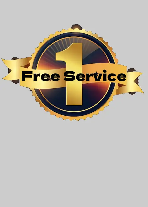 One Year Free Service