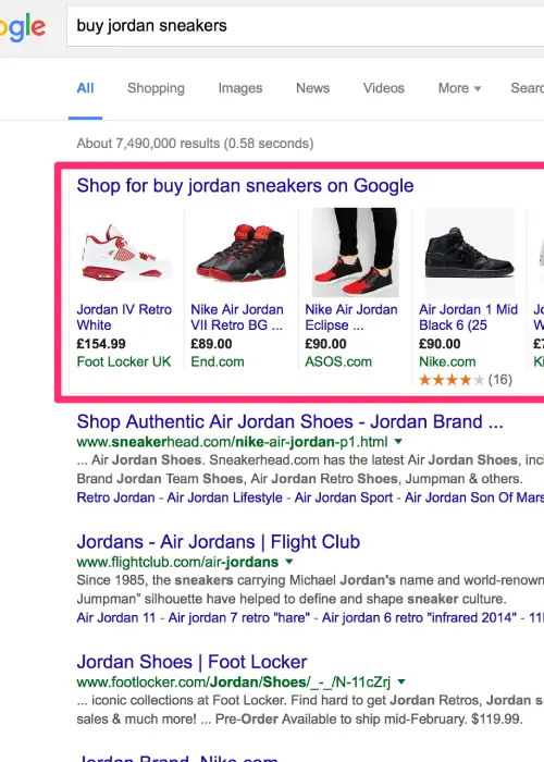 Shopping Ads